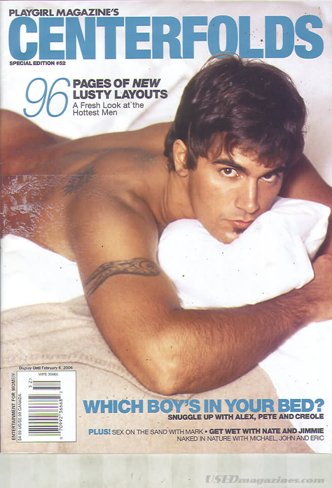 Playgirl Special # 52, Centerfolds magazine back issue Playgirl Newsstand Special magizine back copy 