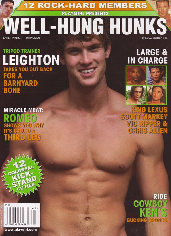 Playgirl Special # 67, Vol. 3 # 11 - Well-Hung Hunks magazine back issue Playgirl Newsstand Special magizine back copy playgirl newsstand special xxx pics hot naked guys big dicks huge cocks buff bodies sexy muscles gay