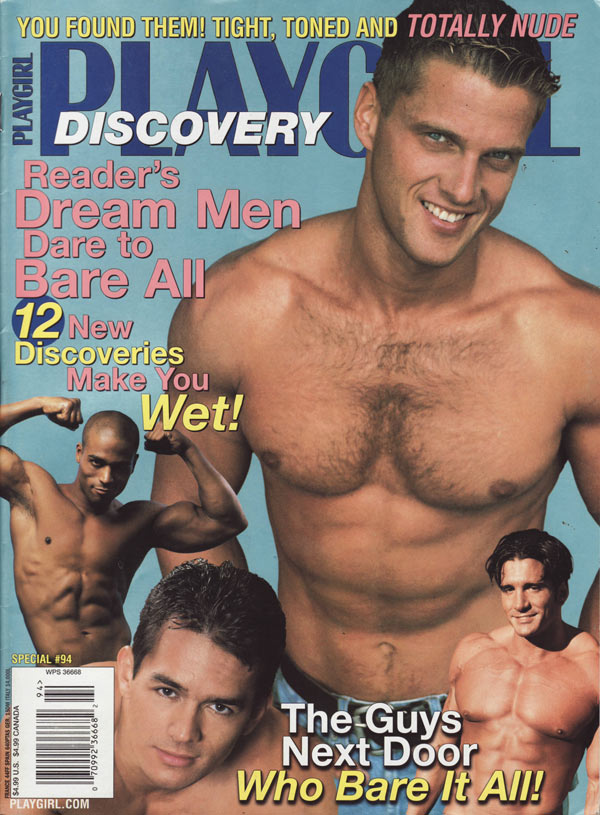 Playgirl Special # 94 - Discovery magazine back issue Playgirl Special Edition magizine back copy PlaygirlDiscovery Special Magazine Issue Edition tight toned naked guys for every girl dreammen bare