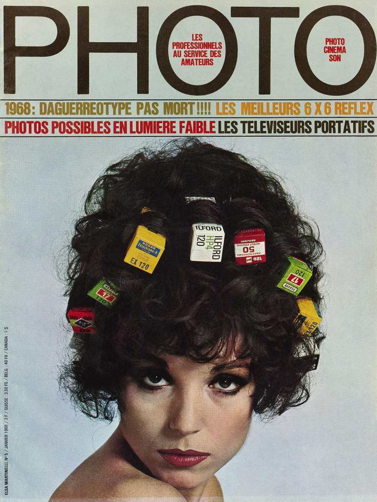 Photo January 1968 magazine back issue Photo magizine back copy 