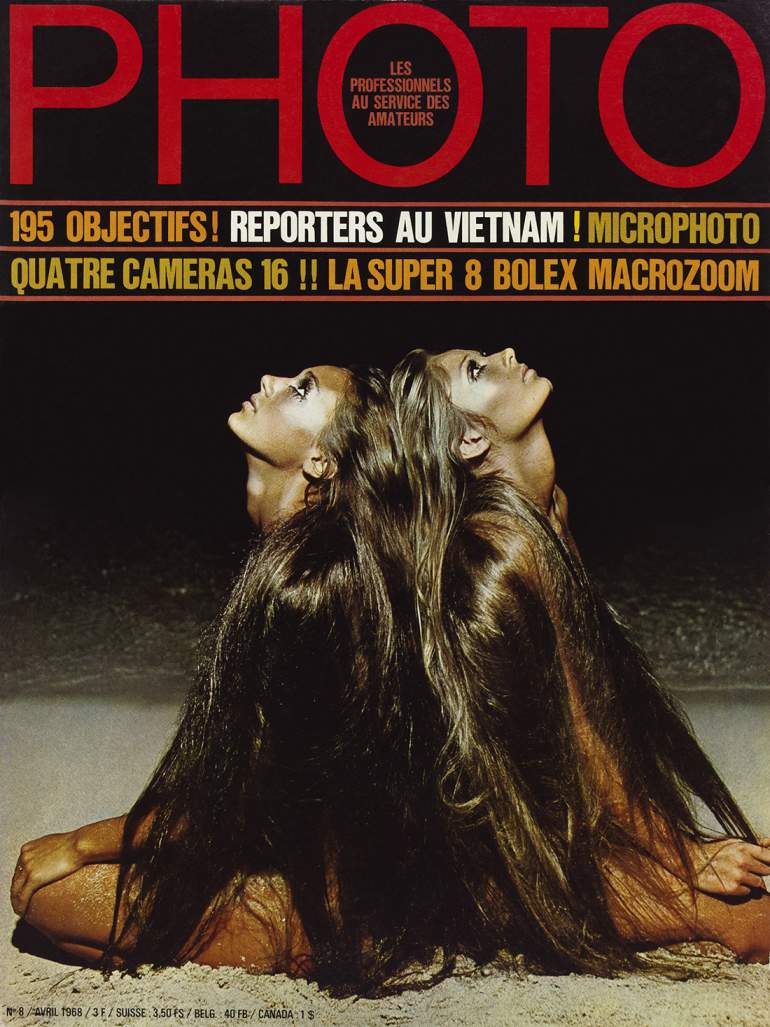 Photo April 1968 magazine back issue Photo magizine back copy 