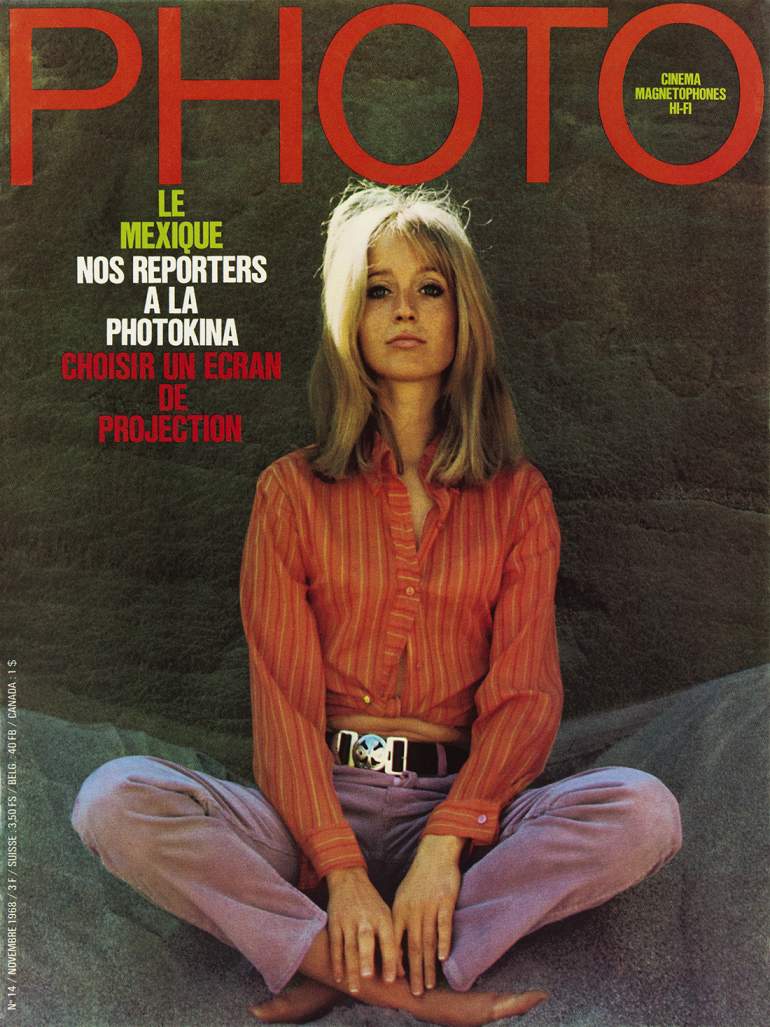 Photo November 1968 magazine back issue Photo magizine back copy 