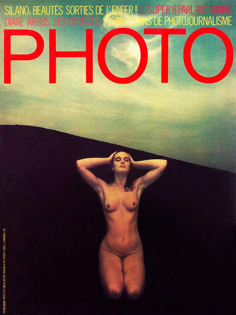 Photo October 1973 magazine back issue Photo magizine back copy 