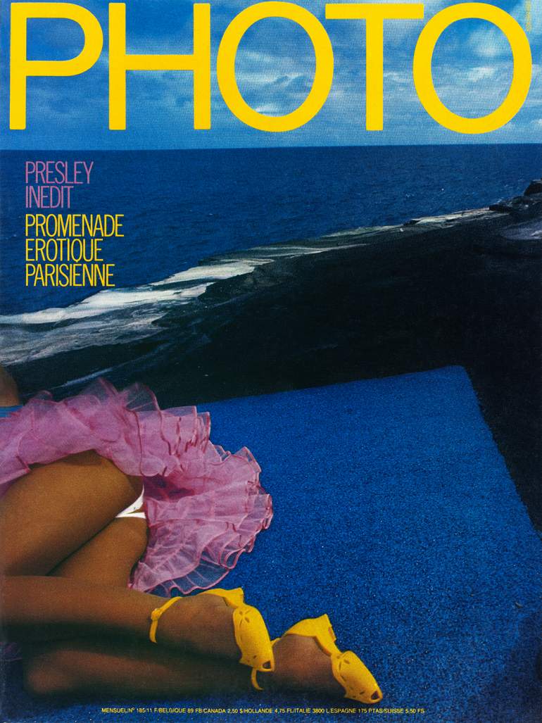 Photo February 1983 magazine back issue Photo magizine back copy 