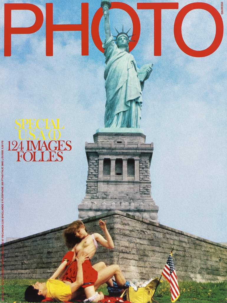 Photo August 1983 magazine back issue Photo magizine back copy 
