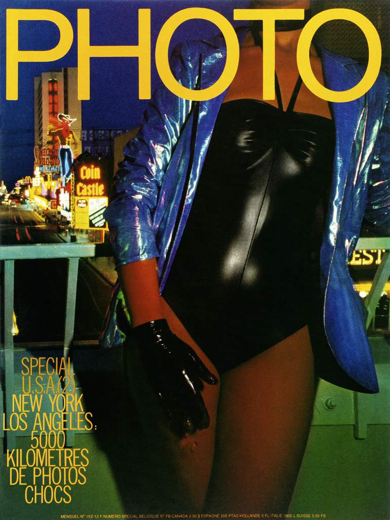 Photo September 1983 magazine back issue Photo magizine back copy 