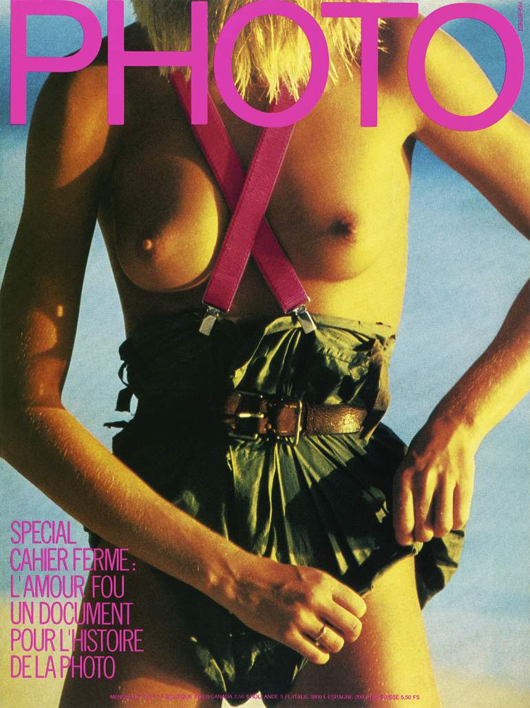 Photo December 1983 magazine back issue Photo magizine back copy 