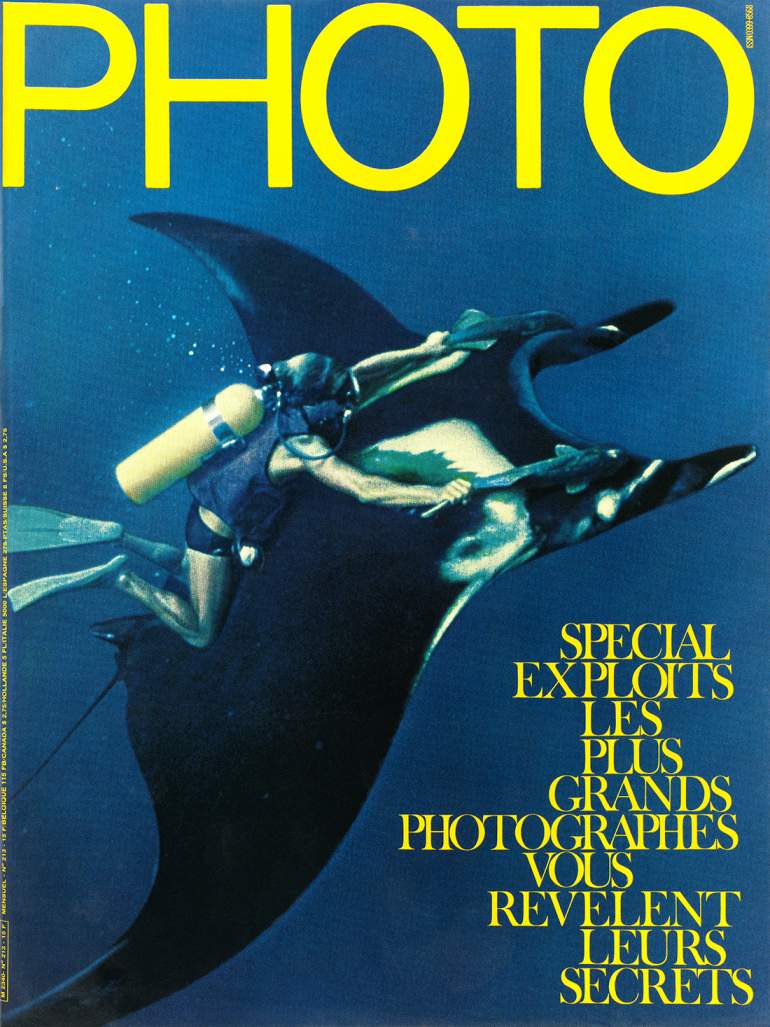 Photo June 1985 magazine back issue Photo magizine back copy 