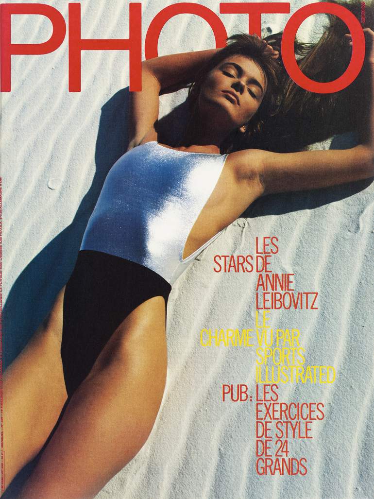 Photo July 1986 magazine back issue Photo magizine back copy 