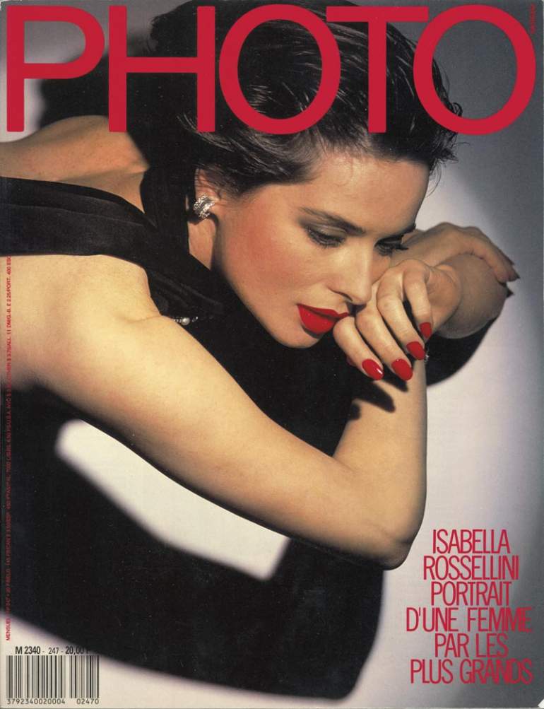 Photo April 1988 magazine back issue Photo magizine back copy 