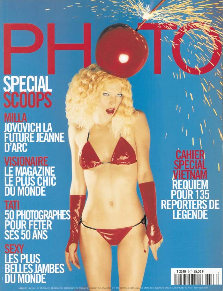Photo March 1998 magazine back issue Photo magizine back copy 