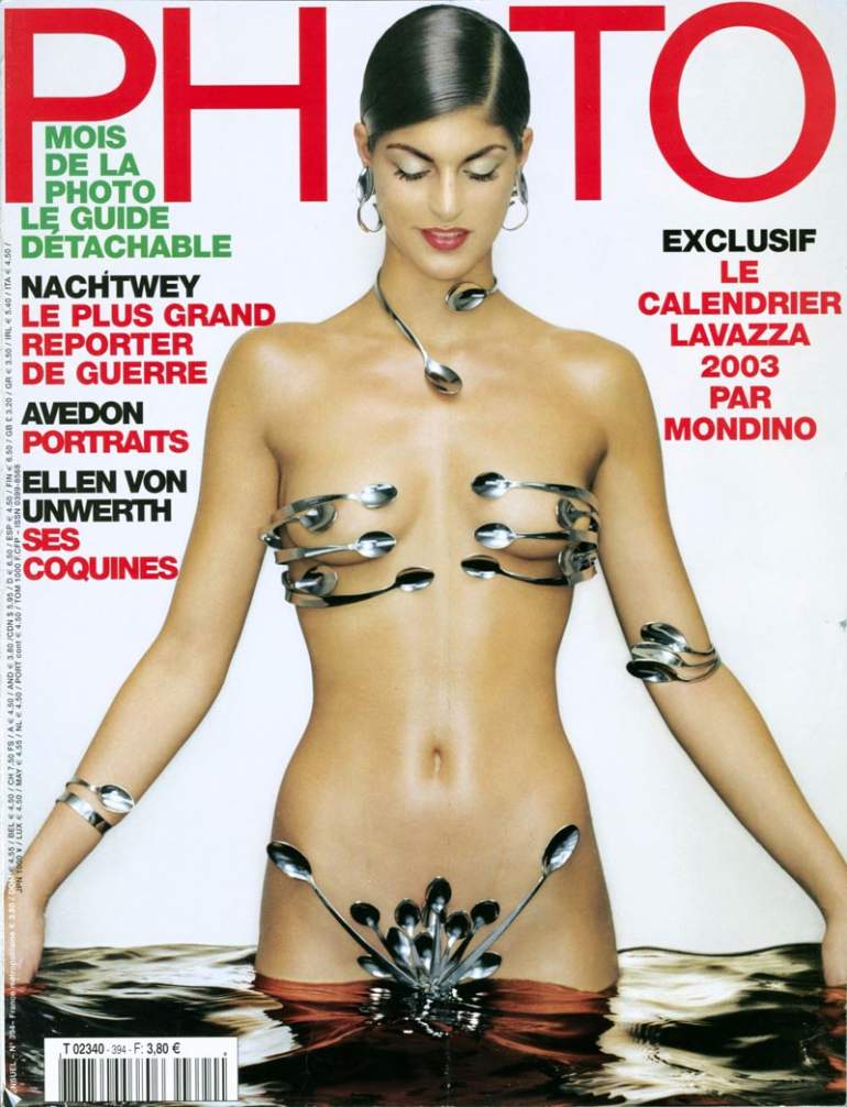 Photo November 2002 magazine back issue Photo magizine back copy 