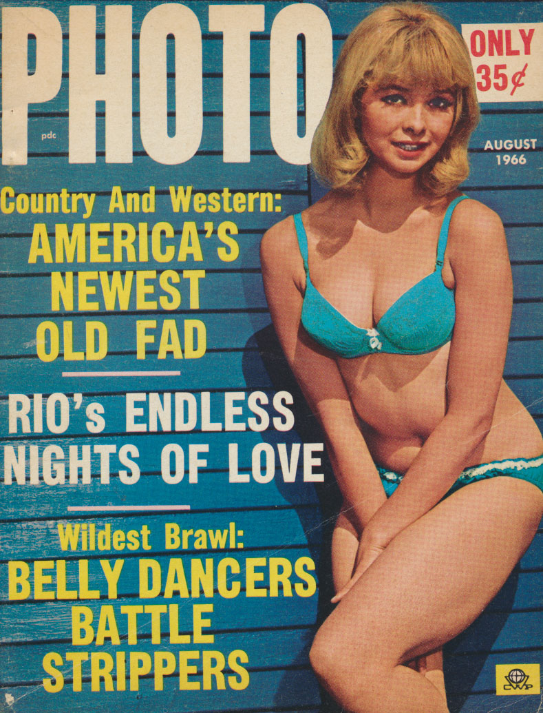 Photo August 1966 magazine back issue Photo by Tempest magizine back copy 