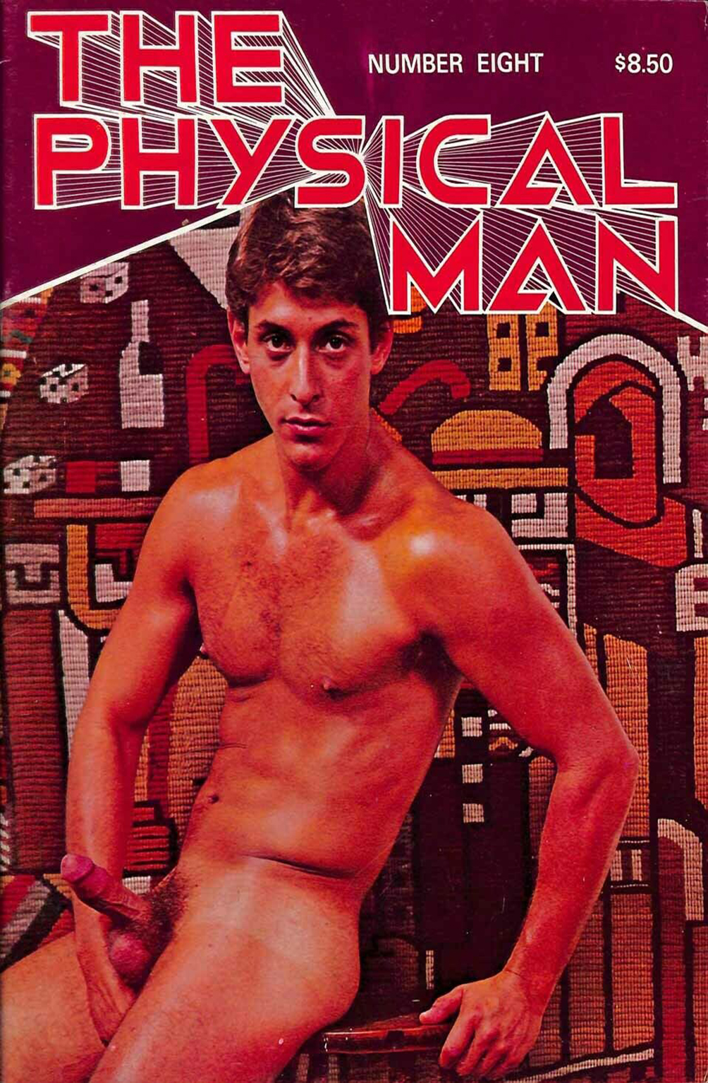 Physical Man # 8 magazine back issue Physical Man magizine back copy 