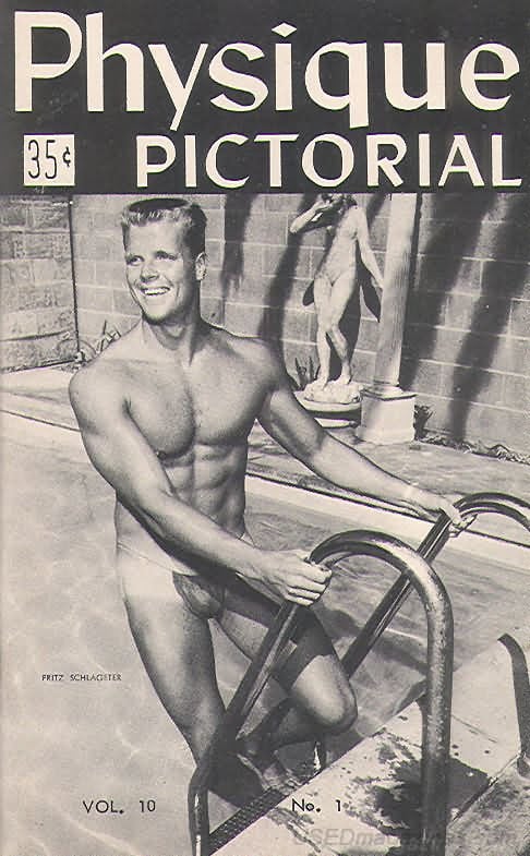 Physique Pictorial June 1960 magazine back issue Physique Pictorial magizine back copy 