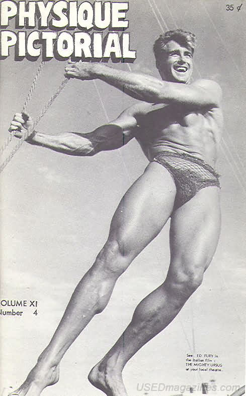 Physique Pictorial May 1962 magazine back issue Physique Pictorial magizine back copy 