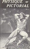 Physique Pictorial January 1960 magazine back issue cover image