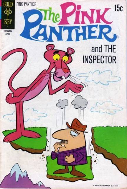 Pink Panther Comic Book Back Issues of Superheroes by A1Comix