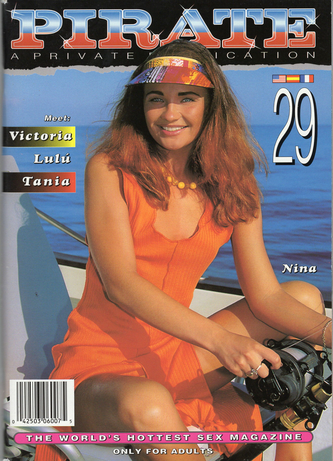 Pirate # 29 magazine back issue Pirate magizine back copy 