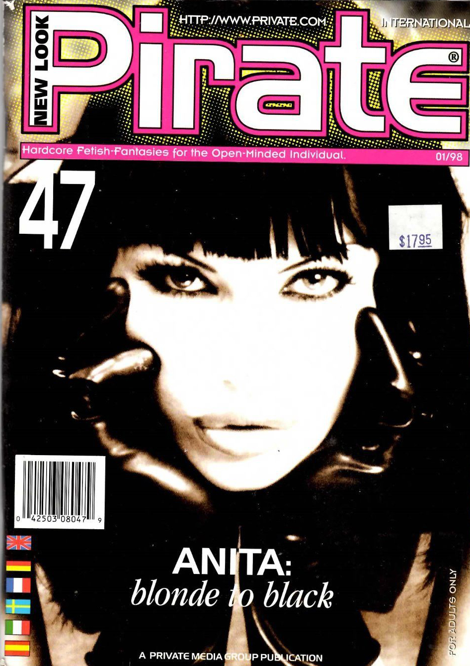 Pirate # 47 magazine back issue Pirate magizine back copy 