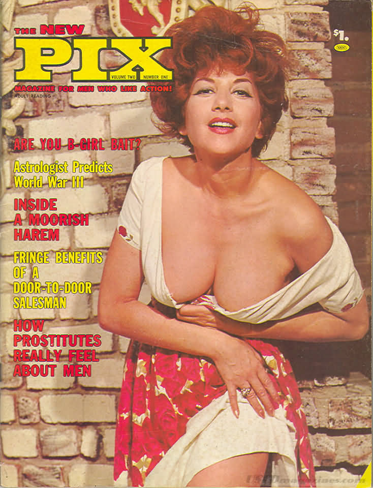 Pix Vol. 2 # 1 magazine back issue Pix magizine back copy 