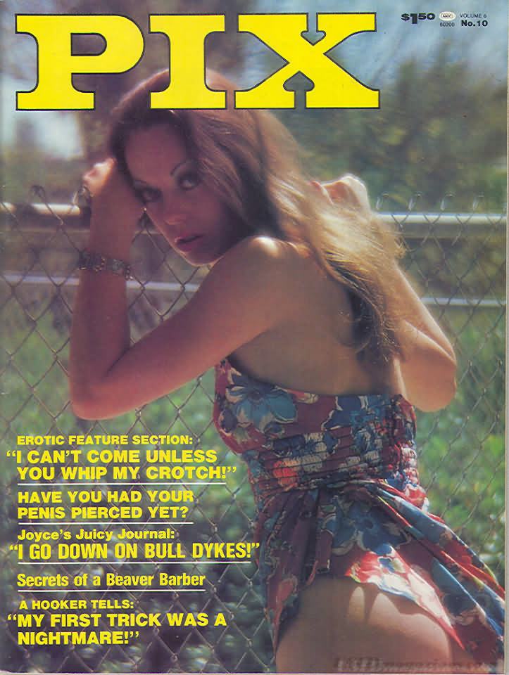 Pix Vol. 6 # 10 magazine back issue Pix magizine back copy 