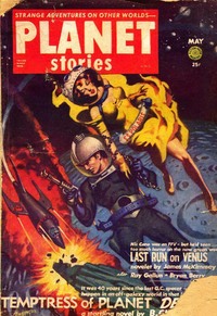 Planet Stories May 1934 magazine back issue cover image