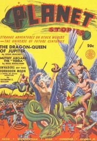 Planet Stories Summer 1941 Magazine Back Copies Magizines Mags