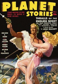 Planet Stories Fall 1943 magazine back issue cover image