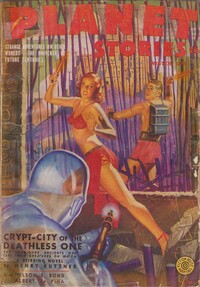 Planet Stories Winter 1943 magazine back issue cover image
