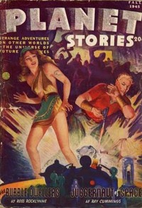 Planet Stories Fall 1945 magazine back issue cover image