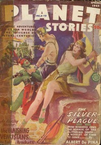Planet Stories Spring 1945 magazine back issue cover image