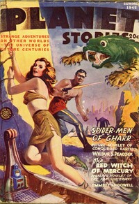 Planet Stories Summer 1945 magazine back issue cover image