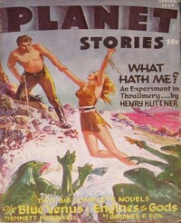 Planet Stories Spring 1946 magazine back issue cover image