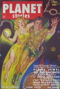 Planet Stories Spring 1950 Magazine Back Copies Magizines Mags