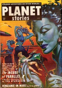 Planet Stories September 1951 Magazine Back Copies Magizines Mags