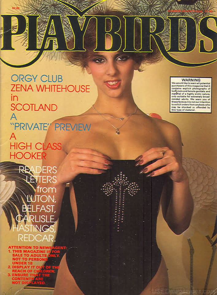 Playbirds # 71 magazine back issue Playbirds magizine back copy 