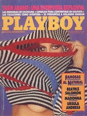 Playboy Argentina September 1988, , Covergirl Sharon Kaye (Nude)