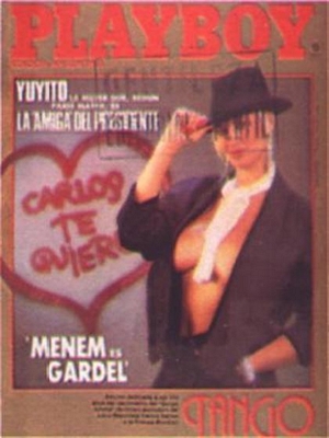 Playboy Argentina January 1991 magazine back issue Playboy (Argentina) magizine back copy 