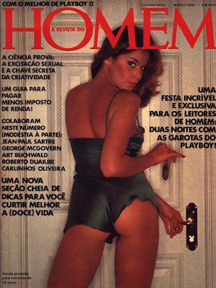 Playboy (Brazil) March 1978 magazine back issue Playboy (Brazil) magizine back copy Playboy (Brazil) magazine March 1978 cover image, with Lisa Sohm on the cover of the magazine