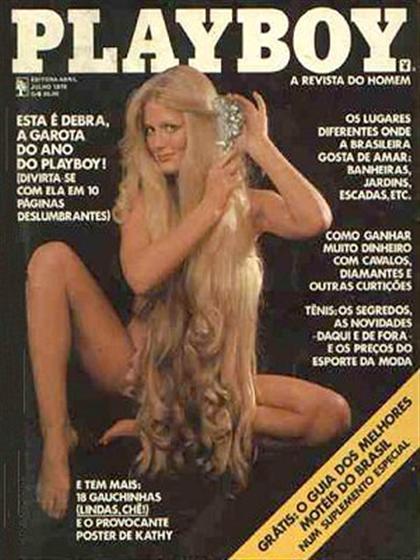 Playboy (Brazil) July 1978 magazine back issue Playboy (Brazil) magizine back copy Playboy (Brazil) magazine July 1978 cover image, with Debra Jo Fondren on the cover of the magazine