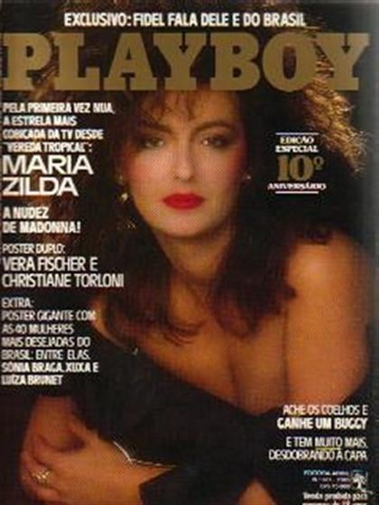 Playboy (Brazil) August 1985 magazine back issue Playboy (Brazil) magizine back copy Playboy (Brazil) magazine August 1985 cover image, with 85 Cover: 	 on the cover of the magazine
