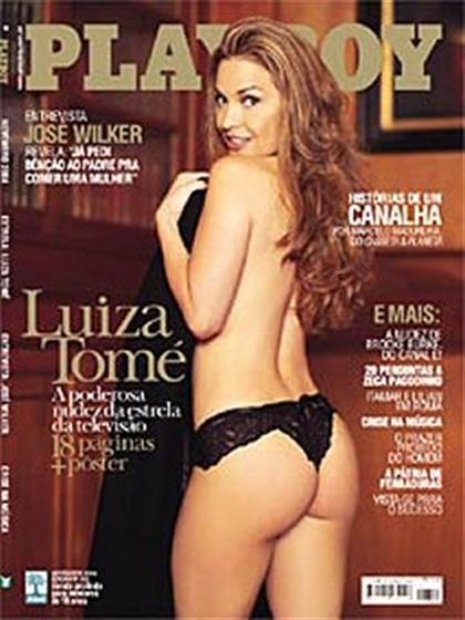 Playboy (Brazil) November 2004 magazine back issue Playboy (Brazil) magizine back copy Playboy (Brazil) magazine November 2004 cover image, with Luiza Tomé on the cover of the magazine