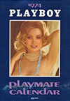 Playboy Playmate Wall Calendar 1974 Magazine Back Copies Magizines Mags