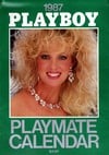 Playboy Playmate Wall Calendar 1987 magazine back issue cover image
