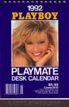 Playboy Playmate Desk Calendar 1992 Magazine Back Copies Magizines Mags