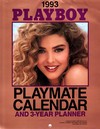 Playboy Playmate Wall Calendar & 3-Year Planner 1993 magazine back issue