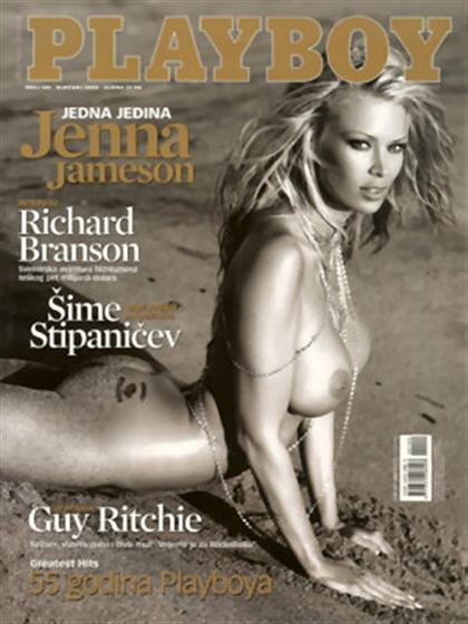 Playboy (Croatia) January 2009 magazine back issue Playboy (Croatia) magizine back copy Playboy (Croatia) magazine January 2009 cover image, with Jenna Jameson on the cover of the magazine