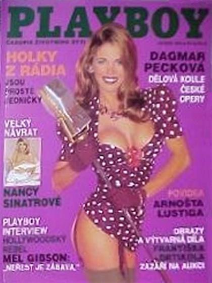 Playboy (Czech Republic) November 1995 magazine back issue Playboy (Czech Republic) magizine back copy Playboy (Czech Republic) magazine November 1995 cover image, with Shelly Jones, Nancy Sinatra on the
