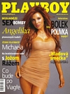 Angelica Bridges magazine cover appearance Playboy (Czech Republic) March 2002